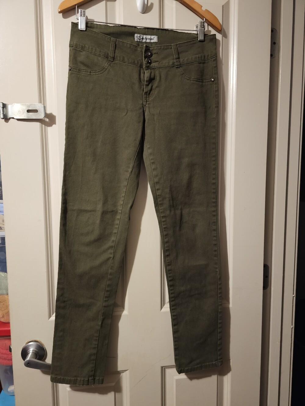 Olive Green Emperial Women’s Slim Pants Sz 11